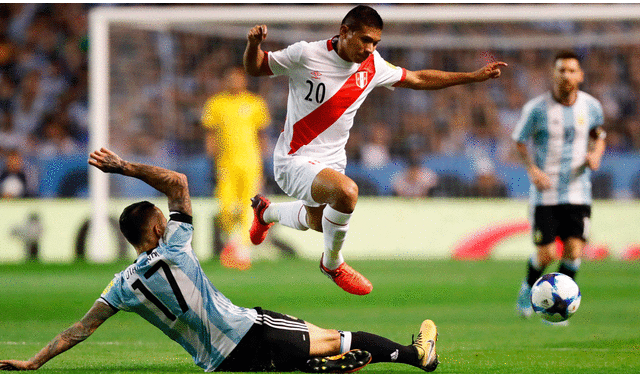 Perú y Argentina chocan desde las 7:30 p.m. (hora peruana) en el Estadio Nacional de Lima. Foto: EFE