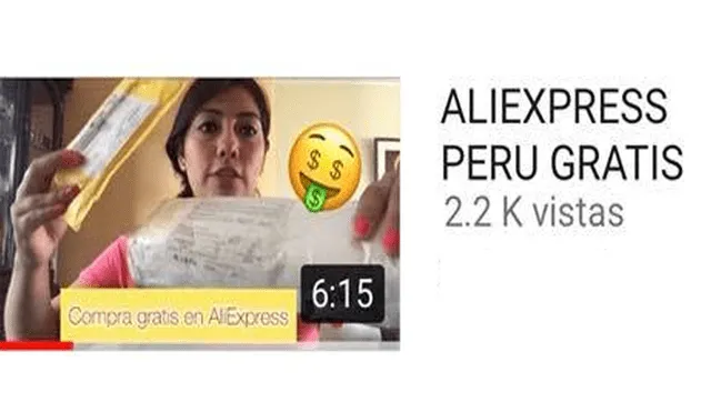 YouTube Viral: Polémica por video de joven que muestra "compras gratis" de AliExpress