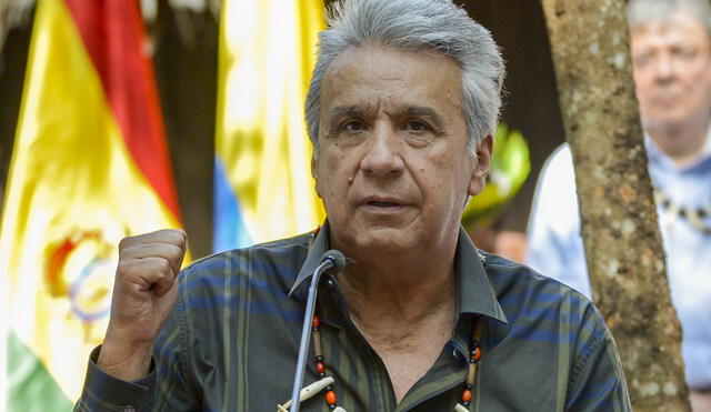 Moreno acusa a Maduro y Correa de querer desestabilizar su gobierno. Foto: AFP.