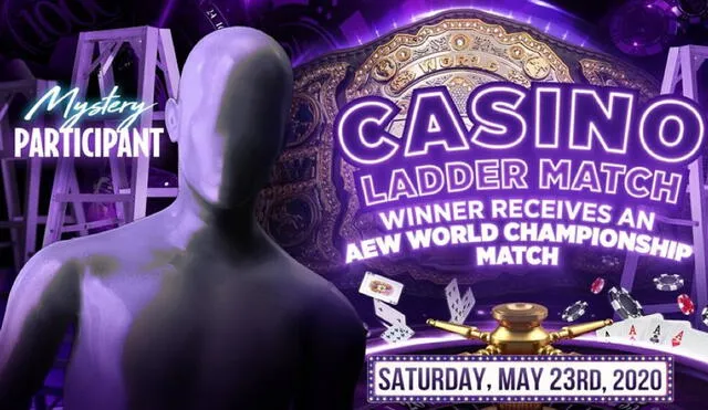 Casino Ladder Match para ser el aspirante N° 1 al Campeonato Mundial de AEW en Double or Nothing. Foto: AEW