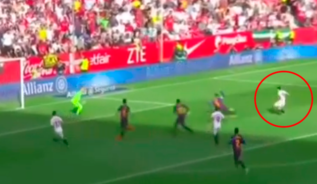 Barcelona vs Sevilla: mira golazo de contragolpe de Jesús Navas [VIDEO]
