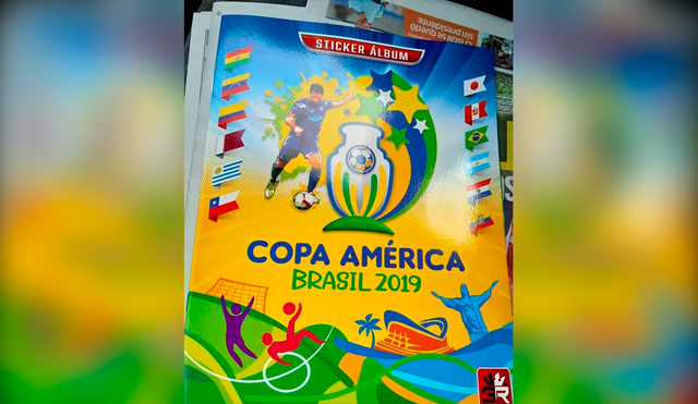 En Facebook empezó a circular la versión no autorizada del álbum de la Copa América 2019