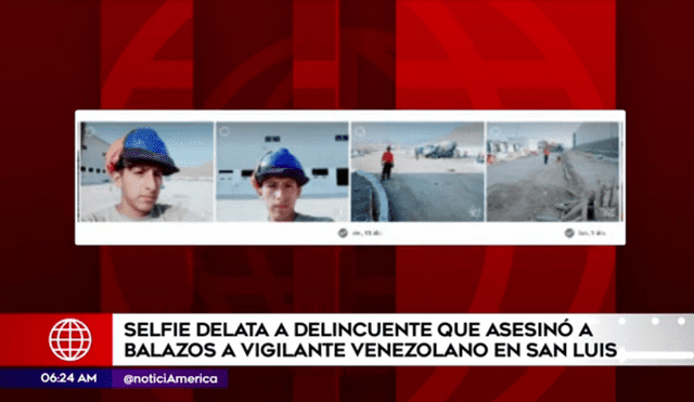 Asesinó a un vigilante venezolano, logró escapar, pero un selfie lo delató [VIDEO]