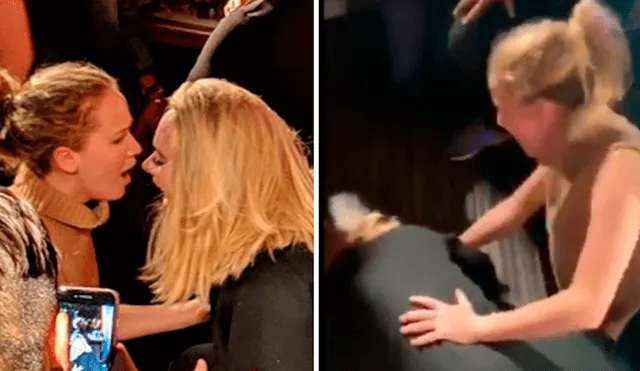 Así sorprendieron Jennifer Lawrence y Adele a sus fans en un bar gay de Nueva York [VIDEO]
