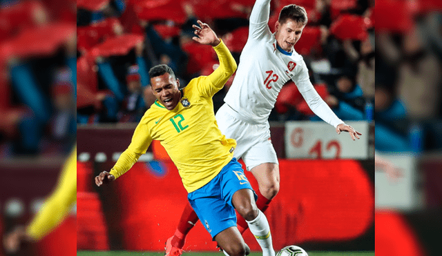 Brasil remontó a República Checa y venció por 3-1 en amistoso por Fecha FIFA 2019