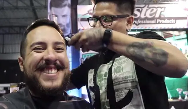 YouTuber: “El Cholo Mena” visitó épica batalla de barberos en Lima [VIDEO]