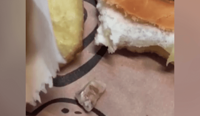 Cliente encuentra un diente humano dentro de una empanada [VIDEO]