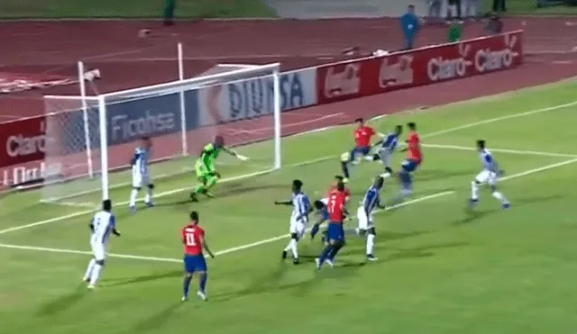 Alfonso Parot abrió el marcador sobre Honduras en partido amistoso Fecha FIFA 2019.
