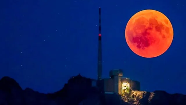 ¿Cómo se vio la Superluna Sangre de Lobo 2019 en Perú? [FOTOS]