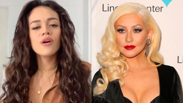 La joven cantante entonó un conocido tema de Christina Aguilera. Foto de Instagram
