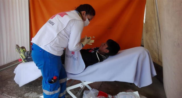 Cruz Roja atendió a más de 100 niños de centro poblado lejano en Arequipa
