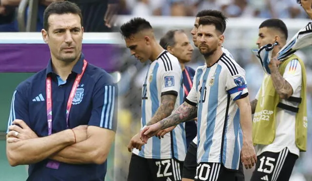 Argentina perdió ante Arabia Saudita. Contra México, se juegan la clasificación. Si pierden, chau Mundial. Foto: composición/EFE
