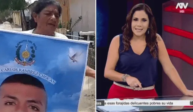 Andrea Llosa explota en Facebook contra madre de presunto ladrón abatido por PNP [VIDEO]