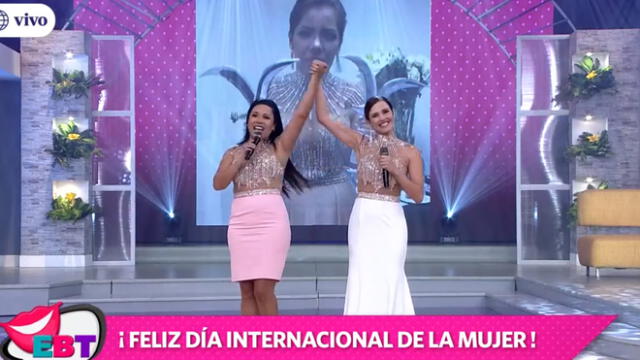 Susan Ochoa recibe homenaje de Maju Mantilla y Tula Rodríguez en vivo [VIDEO]
