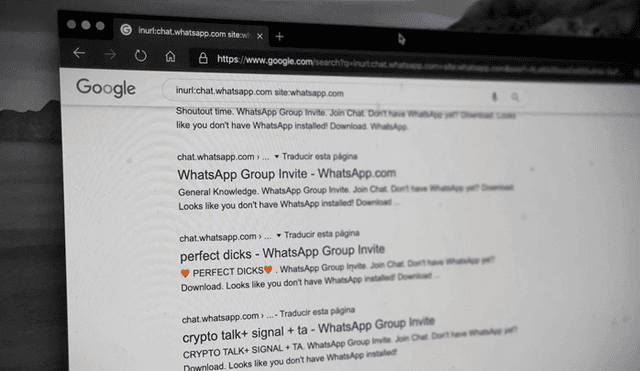 Gran cantidad de grupos privados de WhatsApp aparecen en Google y cualquiera puede unirse a ellos.