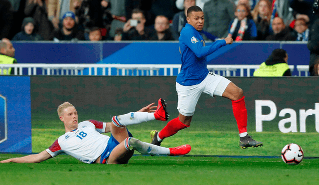 Francia aplastó 4-0 a Islandia por las Eliminatorias a la Eurocopa 2020