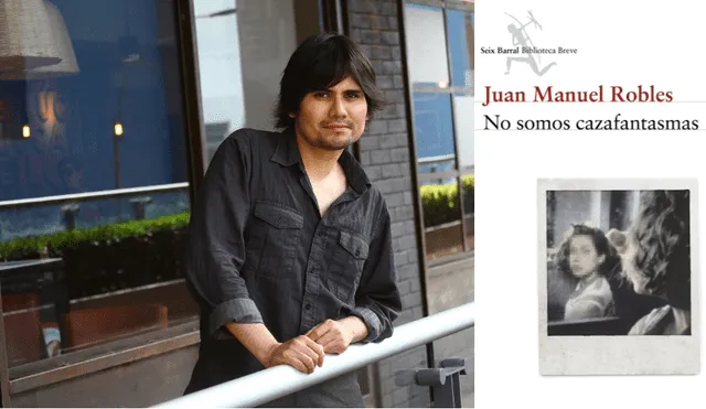 Escritor Juan Manuel Robles presenta en la FIL de Lima su libro "No somos cazafantasmas"