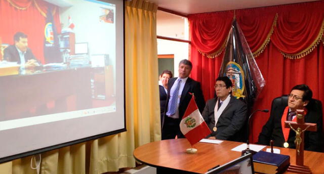 Cajamarca: inauguran sistema integrado judicial y videoconferencia 