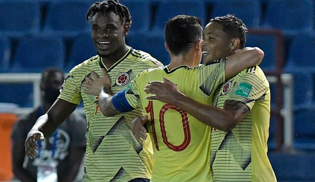 Colombia y Venezuela se enfrentan en Barranquilla por la fecha 1 de las Eliminatorias Qatar 2022. Foto: EFE