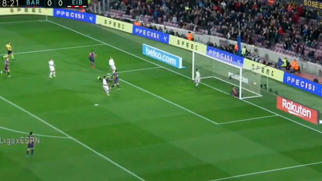 Barcelona vs Eibar: Luis Suárez abrió el marcador con un golazo [VIDEO]