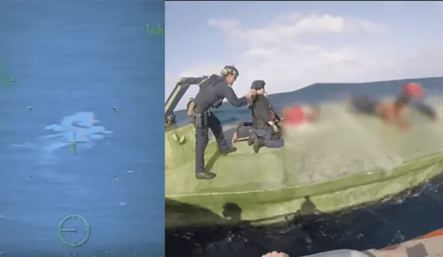 YouTube: impresionante operativo naval para interceptar a lancha narco en EE. UU. [VIDEO]