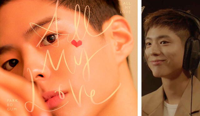 Park Bo Gum ha regalado a los fans una nueva y dulce canción “All My Love”. Crédito: fotocomposición