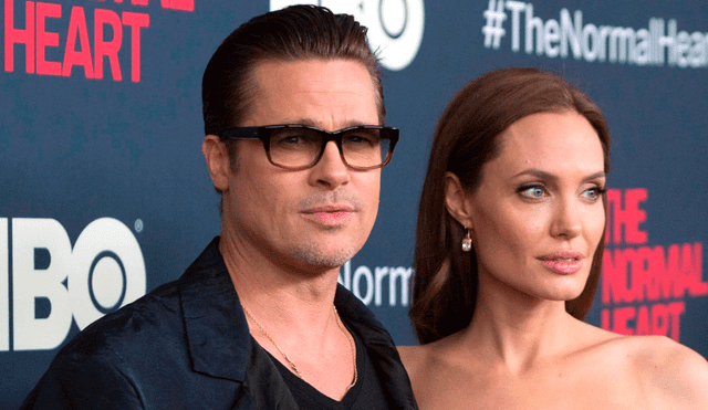 Hijos de Angelina Jolie preocupados por adicción de Brad Pitt