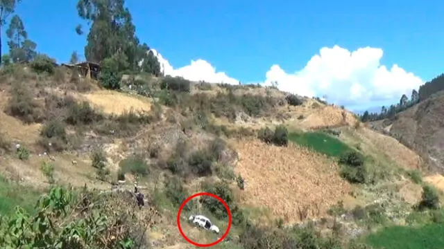 Cajamarca: Dos personas mueren en accidente de tránsito en Cajabamba