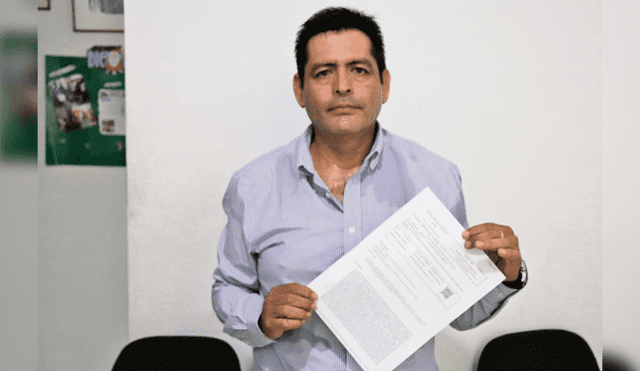 Denuncia. Maxwell Burga acudió a la PNP para atrapar a maleantes.