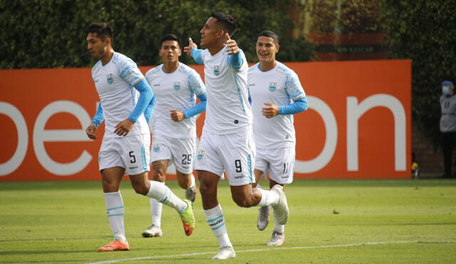 Cristal y Llacuabamba empatan 1-1 con goles de Valera y Herrera. Foto: Liga 1.