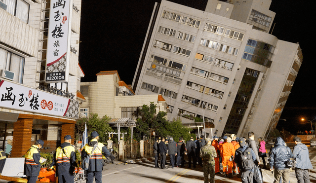 Al menos dos muertos, un desaparecido y 202 heridos por terremoto en Taiwán