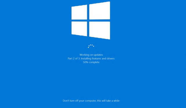 Debido a las fiestas navideñas, las oficinas de Microsoft operarán al mínimo. Foto: captura de Windows 10