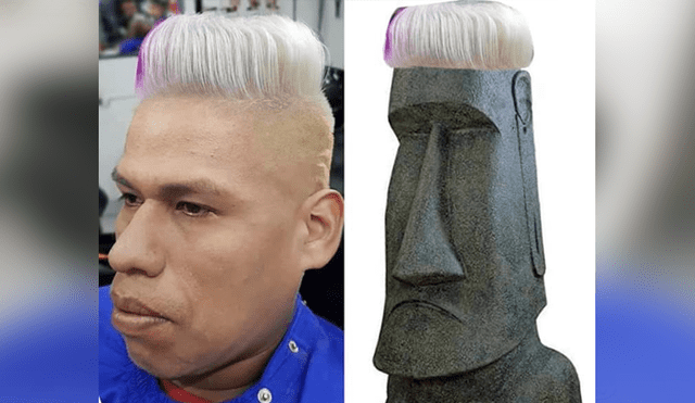 Facebook viral: peruano es blanco de burlas por su radical cambio de look en barber shop [FOTOS]