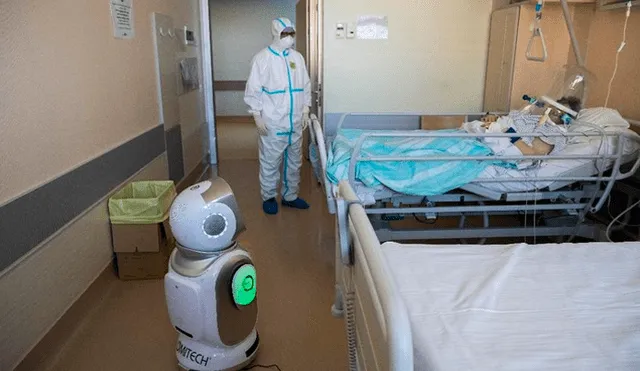 Desde Tailandia hasta Israel, se están utilizando robots en la lucha contra el coronavirus.