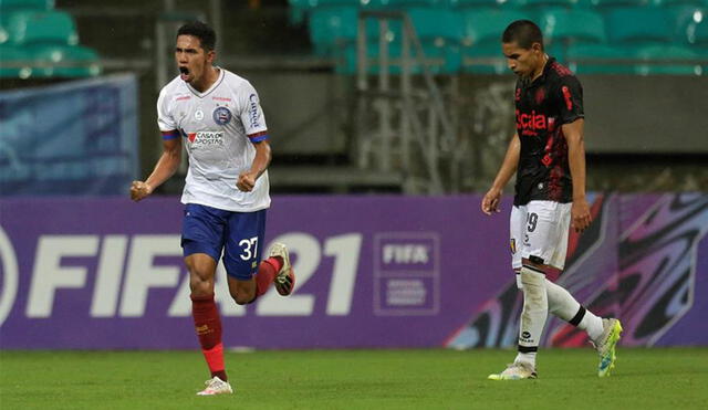 Melgar visita a Bahía por la vuelta de la segunda fase en la Copa Sudamericana 2020. Foto: AFP