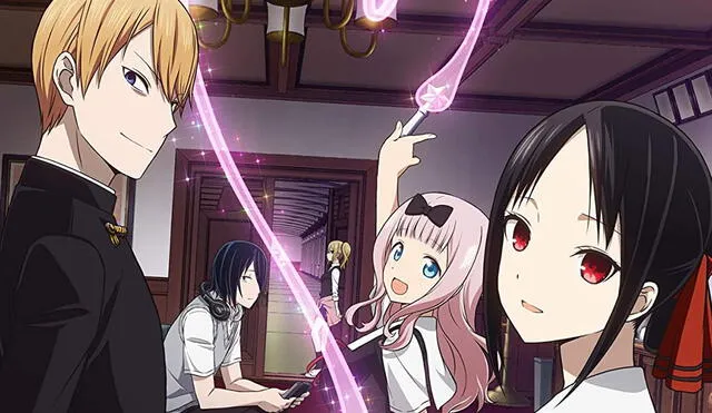 Kaguya-sama: love is war se estrenó en 2019. Foto: A-1 Pictures