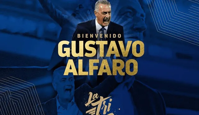 Gustavo Alfaro fue anunciado por la selección de Ecuador. | Foto: @LaTri