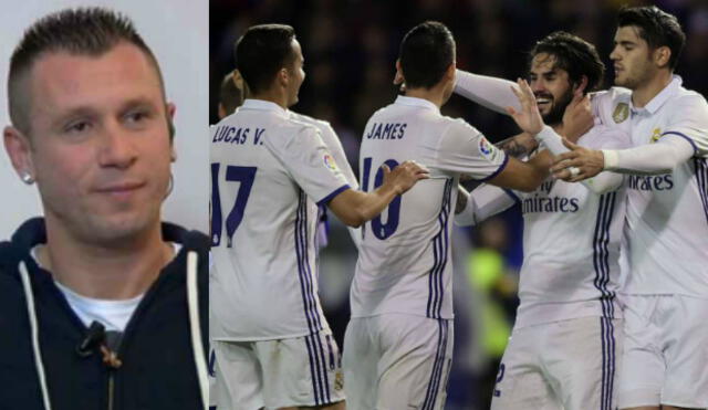 Antonio Cassano asegura que este jugador del Real Madrid es "sobrevalorado"