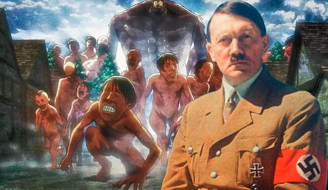 Adolf Hitler en Attack on Titan