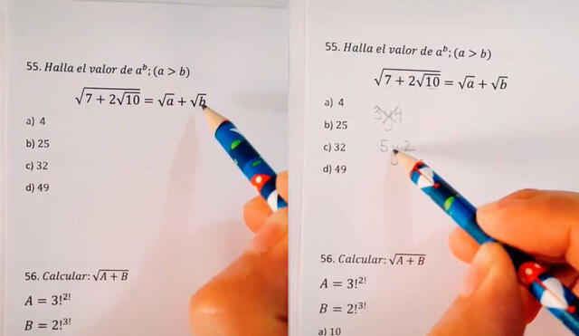 Desliza las imágenes para ver la solución de este problema matemático que se hizo viral en redes sociales. Foto: captura de TikTok/jeffrey.navarro
