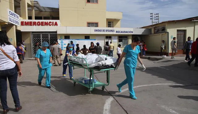 Emergencia del Hospital Las Mercedes.