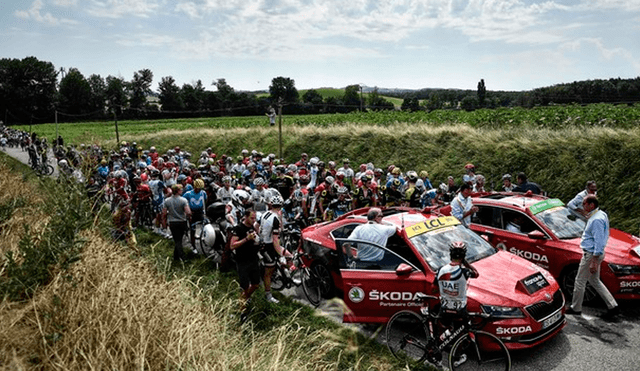 La Insólita manifestación que interrumpió etapa 16 del Tour de Francia [FOTOS]