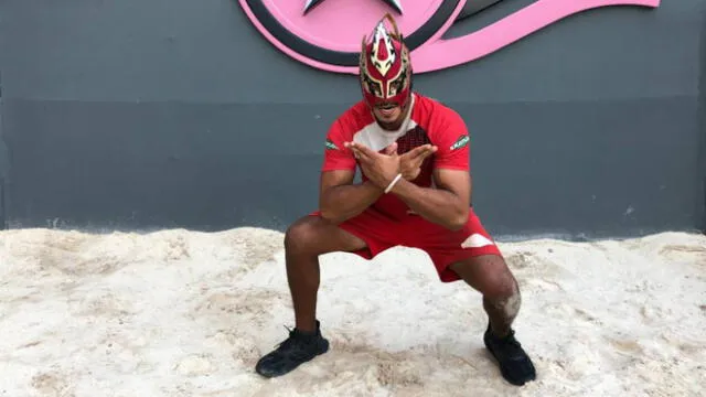 El luchador 'Laredo Kid' fue el famoso eliminado en el vigésimo primer viernes de eliminación. (Foto: Instagram/Exatlón México)