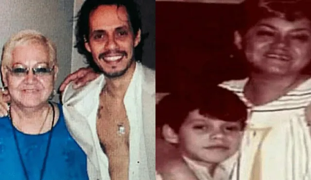 Marc Anthony y el emotivo homenaje a su fallecida madre [FOTOS]