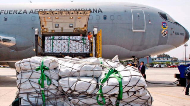 Países latinoamericanos arribaron el Perú para llevar ayuda humanitaria