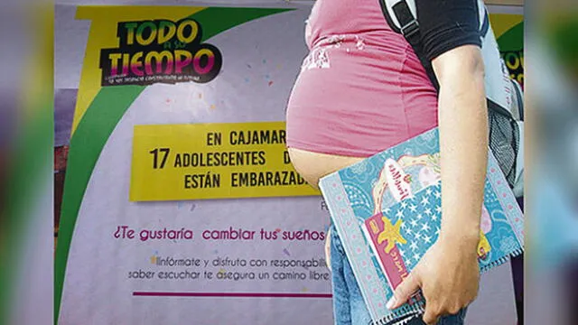 Evaluarán estrategias de prevención de embarazo adolescente en Cajamarca