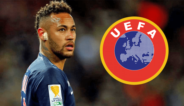 Neymar podría ser sancionado por la UEFA por criticar arbitraje