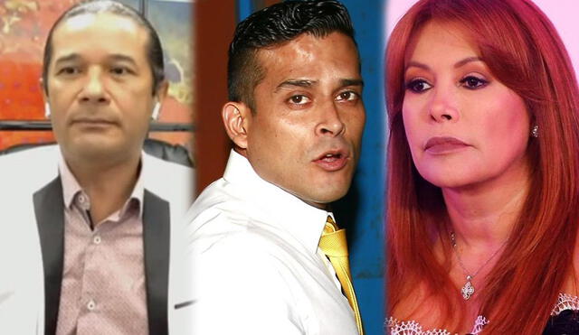 Magaly Medina responde a Reinaldo Dos Santos por dudar de ampay a Christian Domínguez