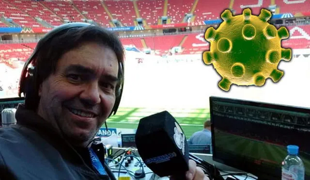 Carlos Houriet narra gol de Argentina contra el coronavirus. Foto: Composición