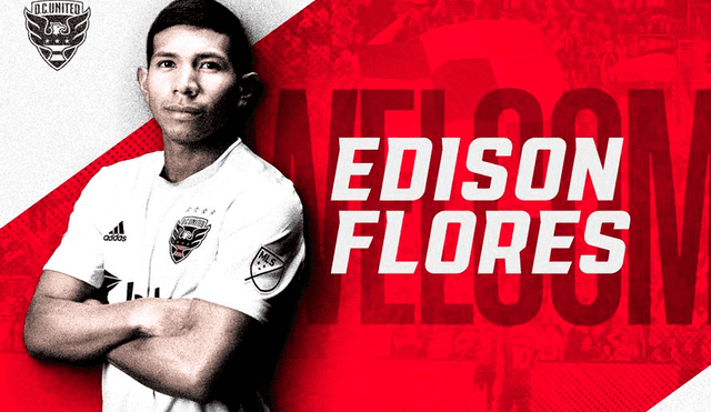 Edison Flores es nuevo jugador del DC United.